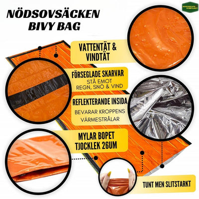 Bivy bag - Den kompakta nödsovsäcken