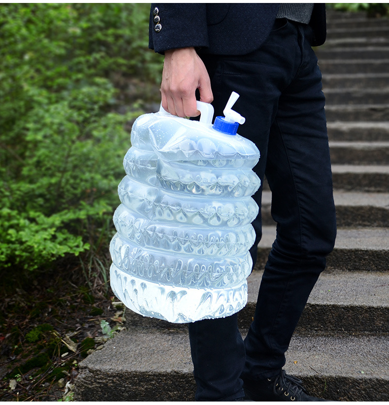 Hopfällbar vattendunk 15L