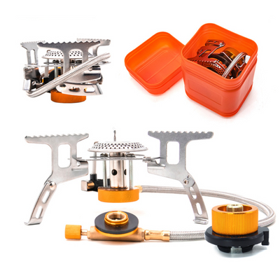 Campingkit - Stormkök gas och Campingkastruller