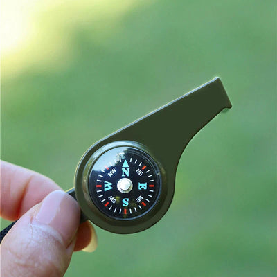 Multifunktionell Visselpipa med Kompass